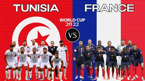 tunisia vs france football